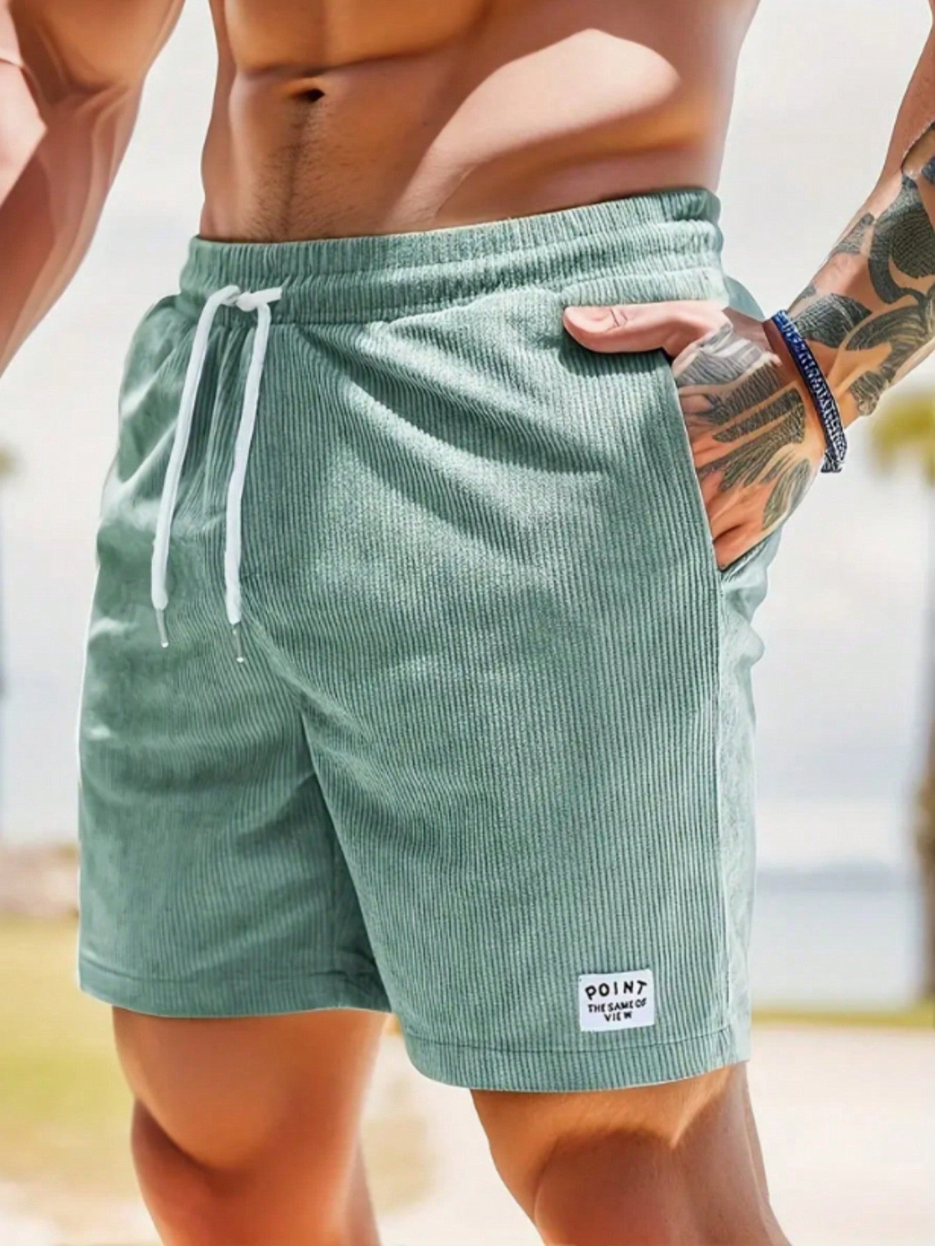 Jordan | Pantalones cortos informales de verano con cordón para hombre