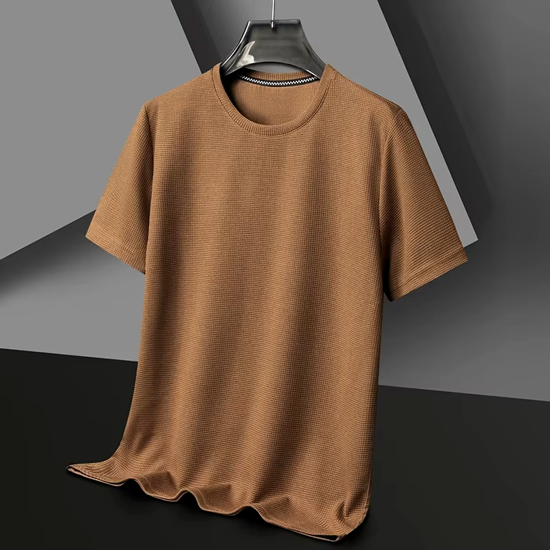 Canela | Camiseta de hombre con estampado de rombos