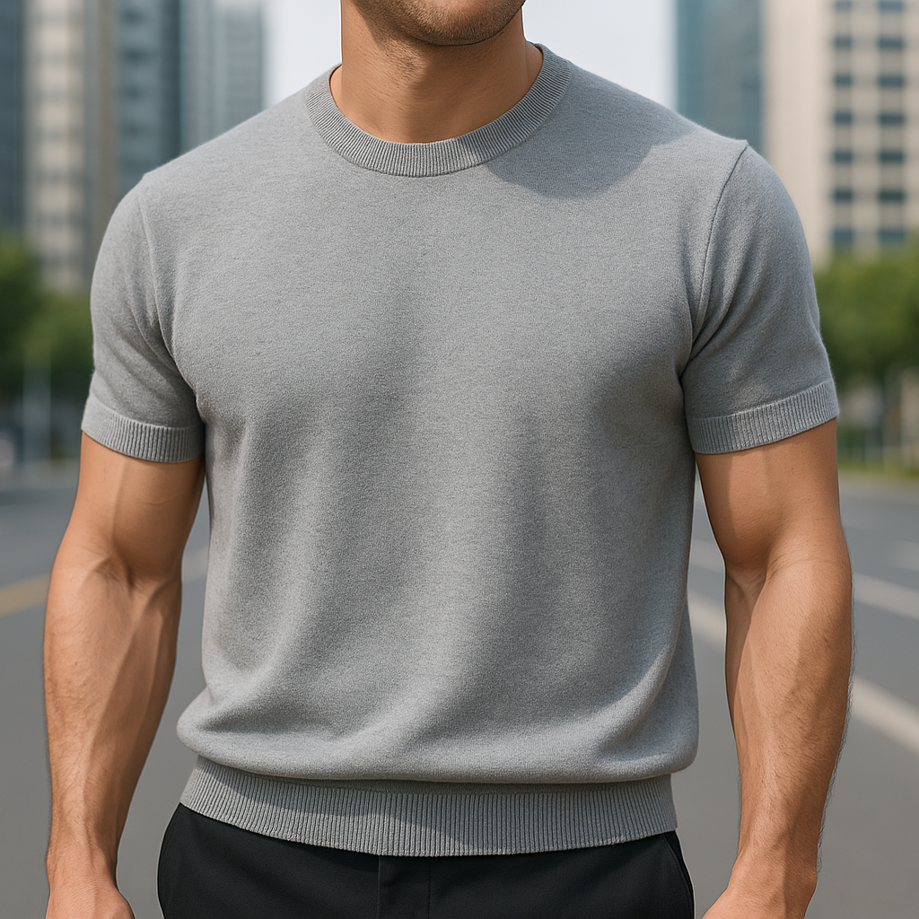 Icon| Camisa elegante de manga corta
