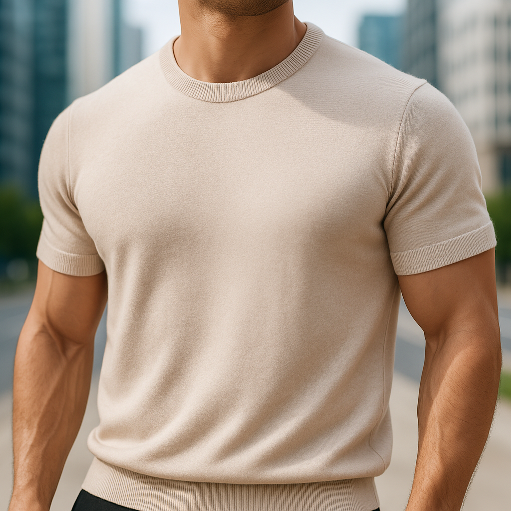 Icon| Camisa elegante de manga corta