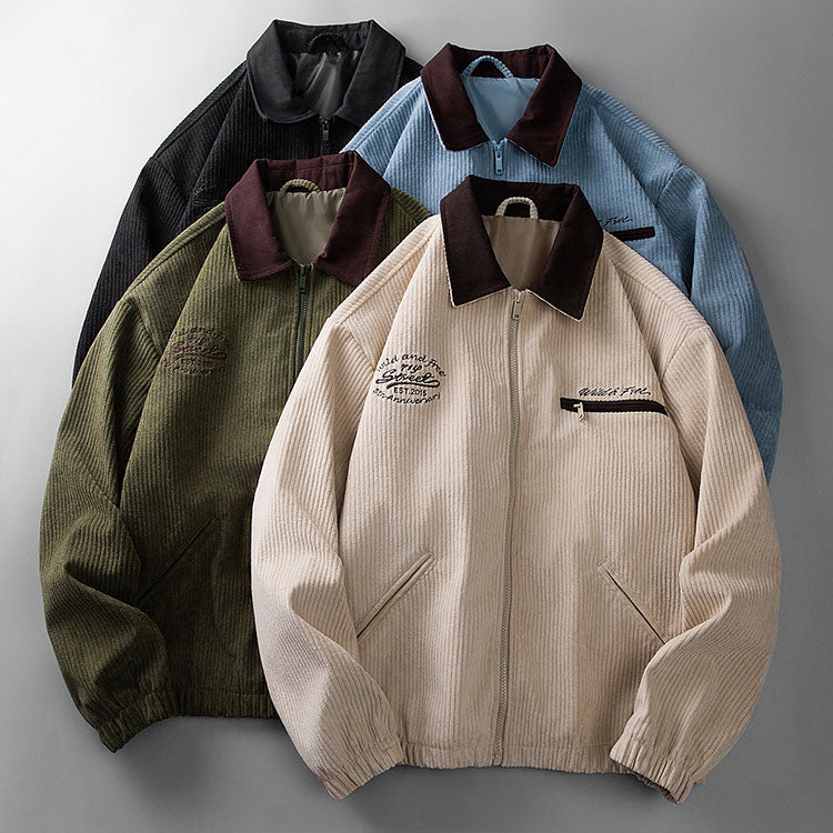 Belver | Chaqueta de pana con cremallera