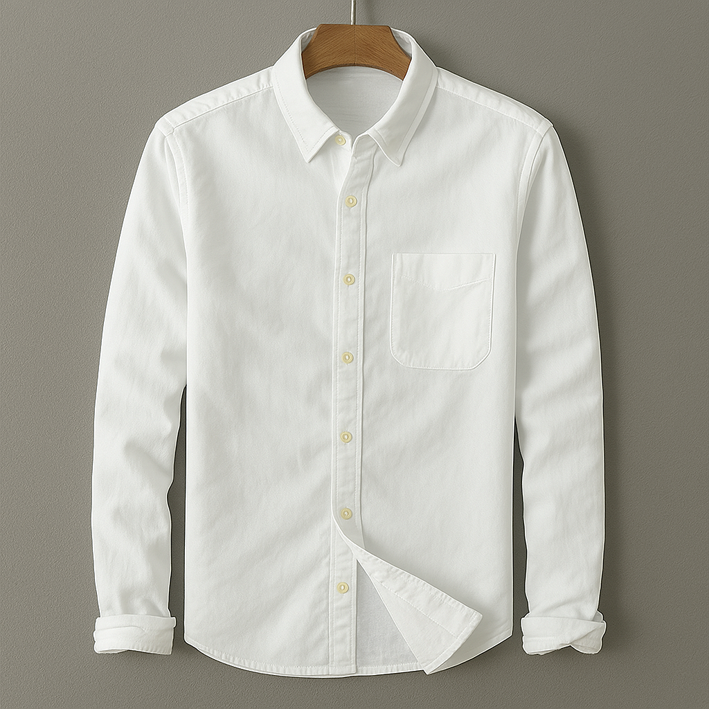 LEANDRO | CAMISA DE ALGODÓN Y LINO