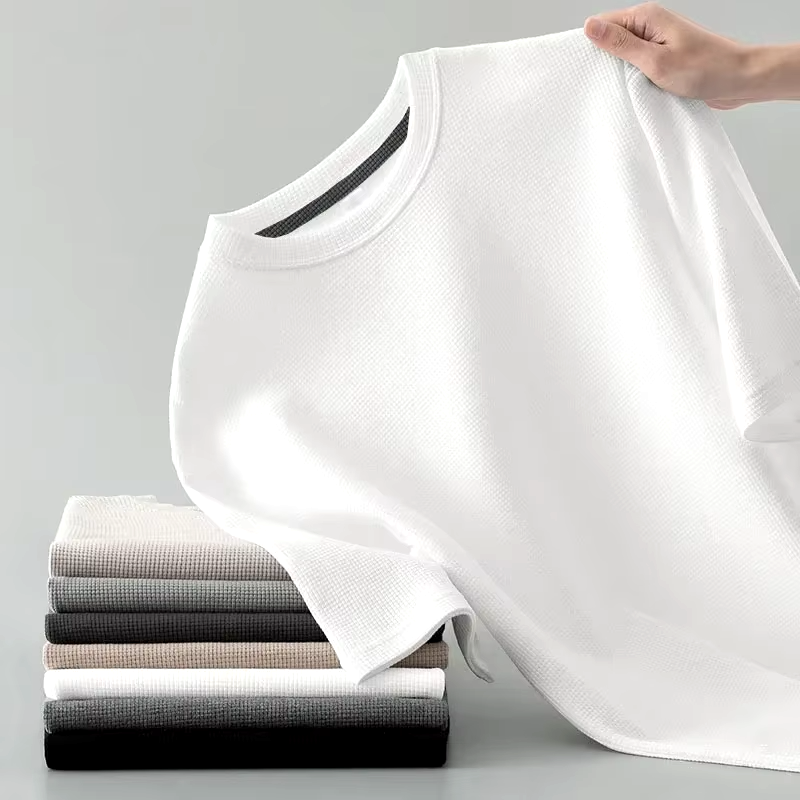 Canela | Camiseta de hombre con estampado de rombos