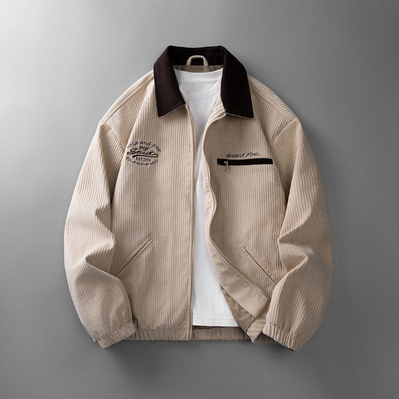 Belver | Chaqueta de pana con cremallera
