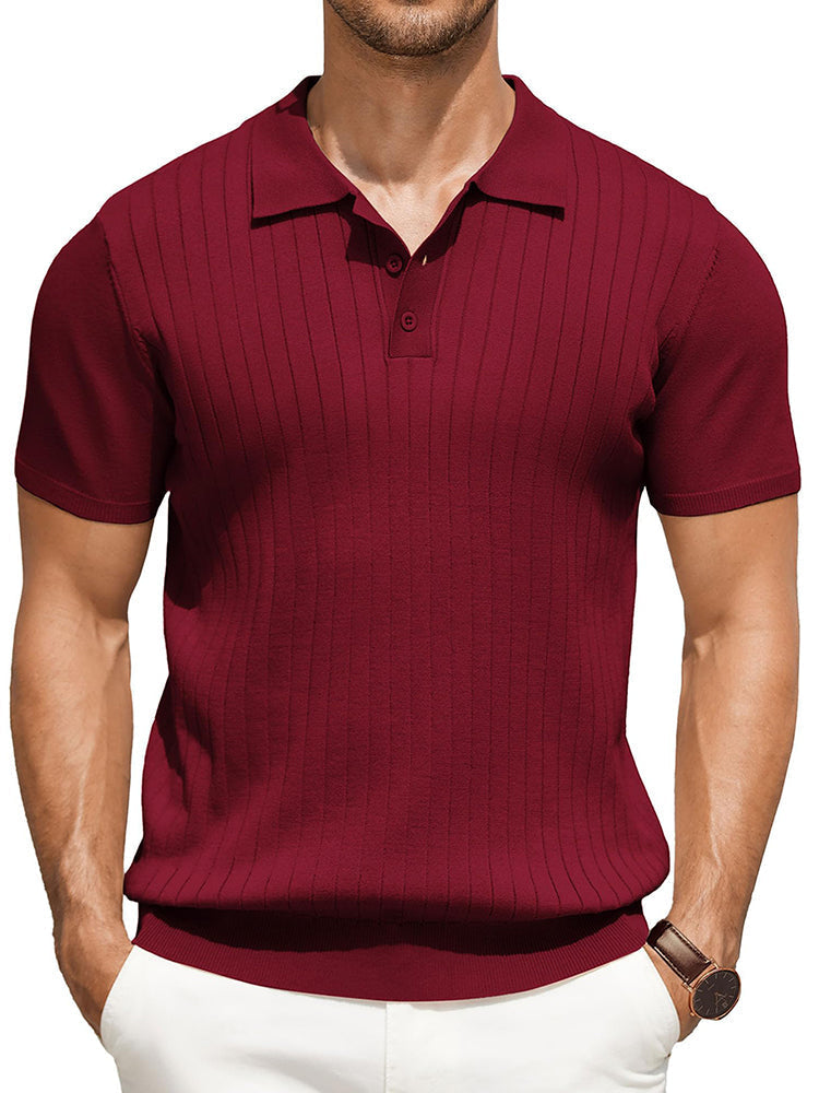 Titan  | Polo informal de punto acanalado