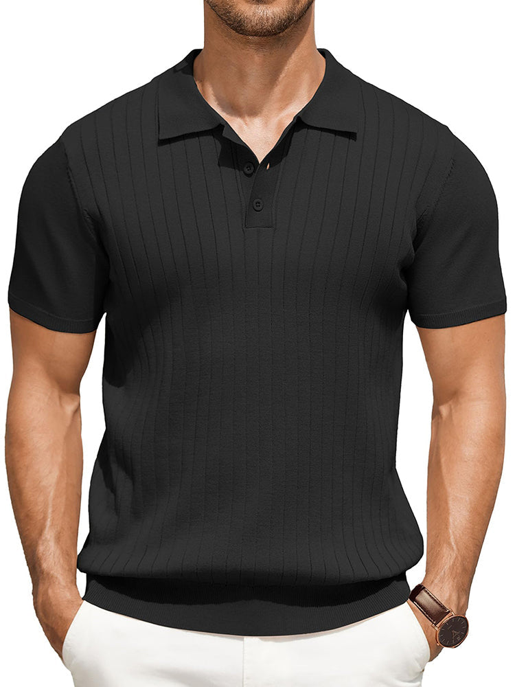Titan  | Polo informal de punto acanalado