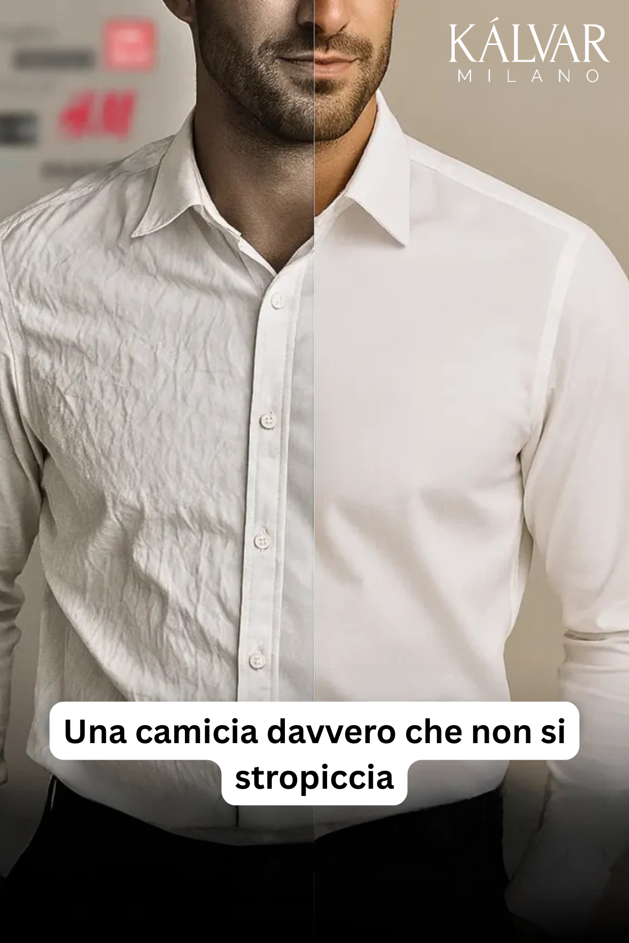 Lorenzo | Camiseta «Signature Muscle Fit» – Blanca