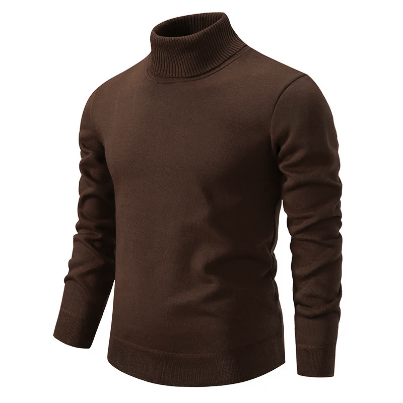 Falcon | Jersey de cuello alto de algodón para hombre