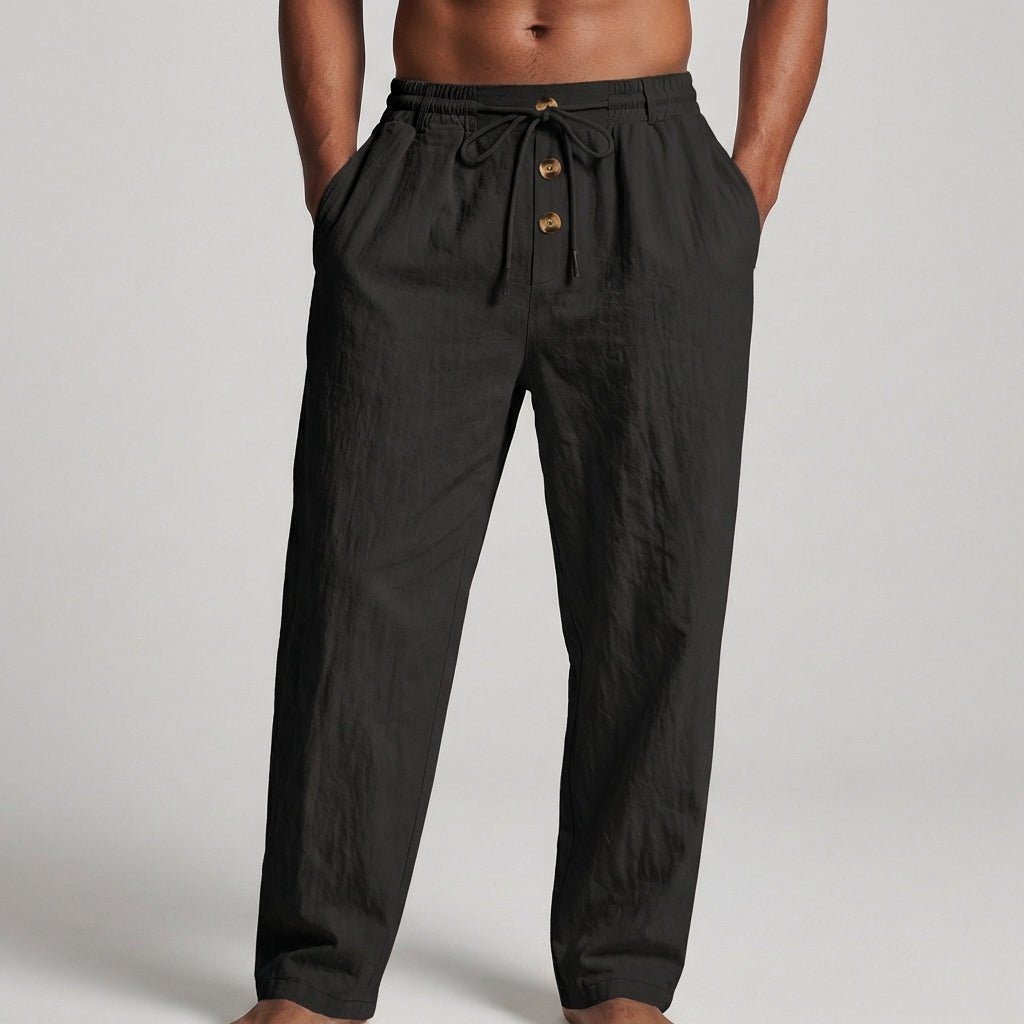 Formentera | Pantalones anchos de lino