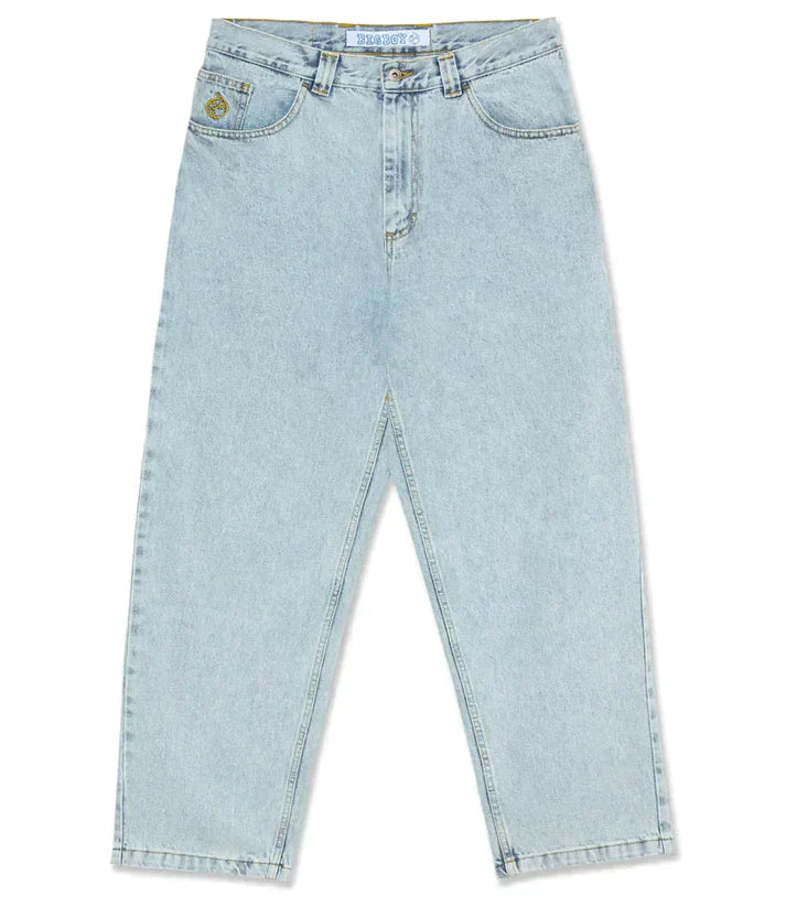 Dewy| Pantalones vaqueros de hombre de corte holgado y pierna ancha para primavera