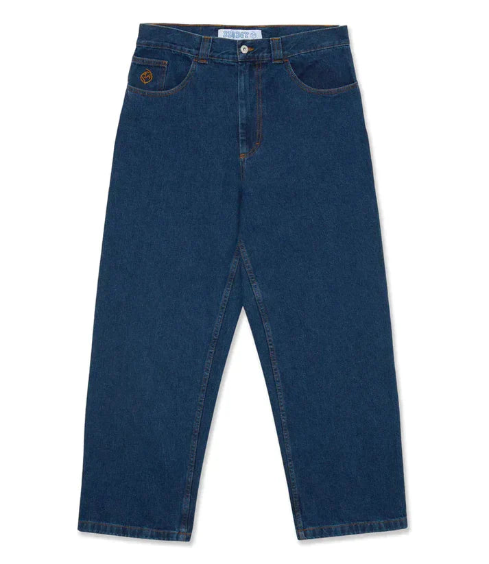 Dewy| Pantalones vaqueros de hombre de corte holgado y pierna ancha para primavera