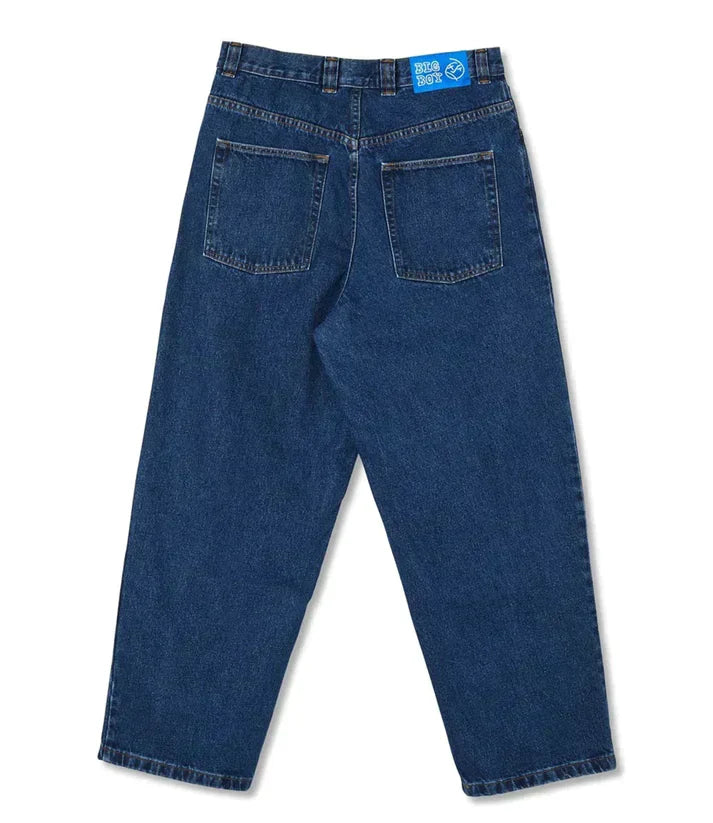 Dewy| Pantalones vaqueros de hombre de corte holgado y pierna ancha para primavera