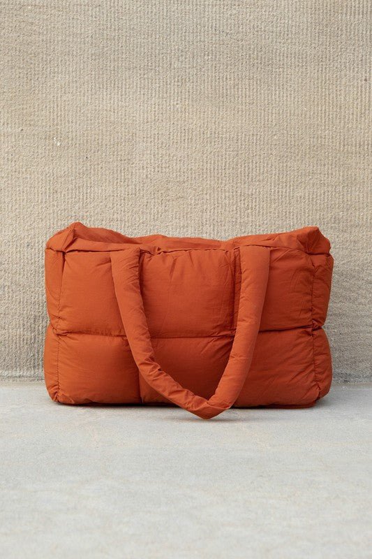 Bruma |Bolso tipo tote acolchado