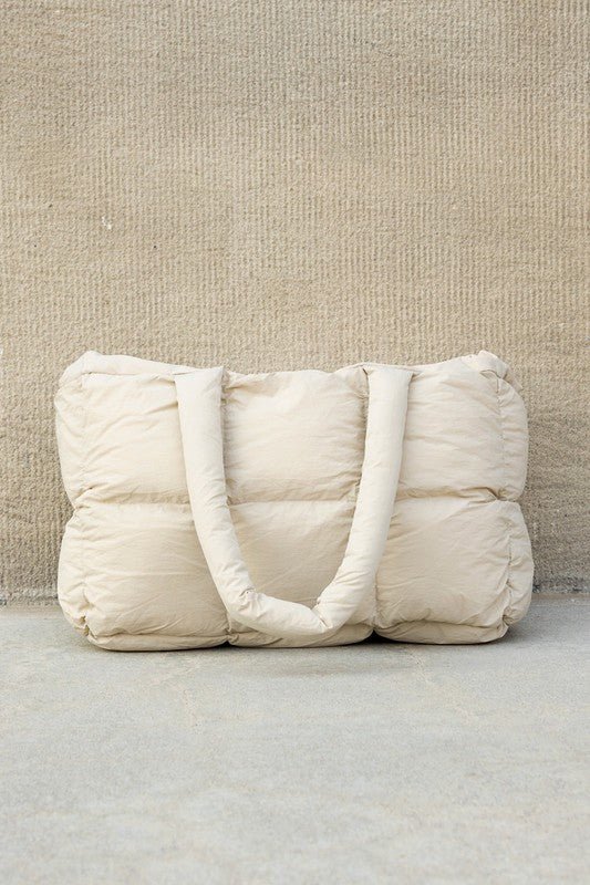 Bruma |Bolso tipo tote acolchado