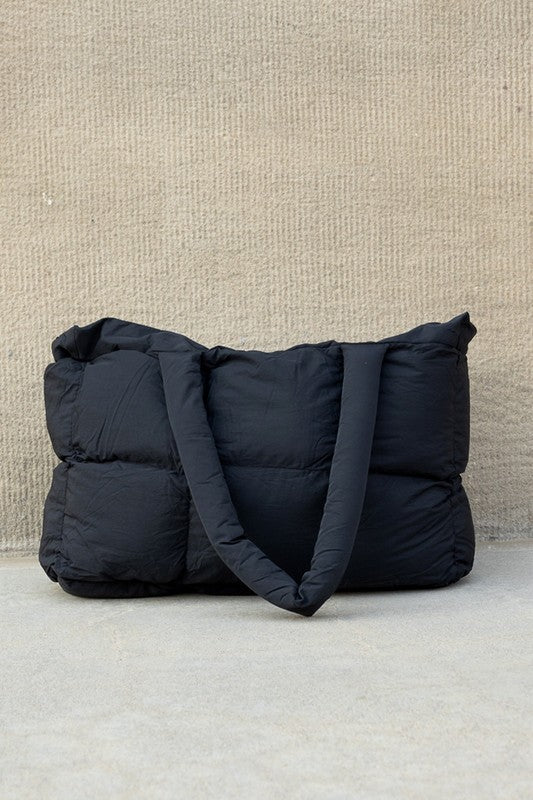 Bruma |Bolso tipo tote acolchado