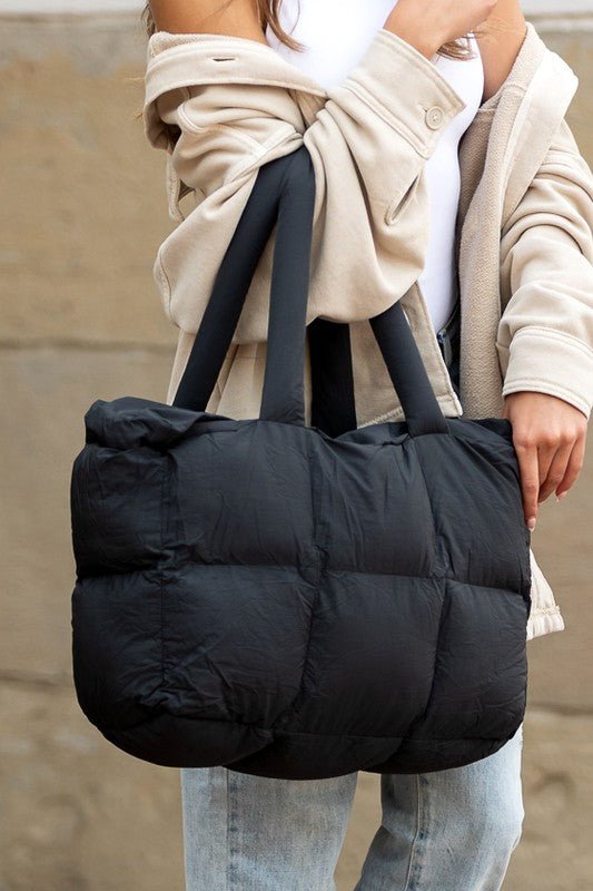 Bruma |Bolso tipo tote acolchado