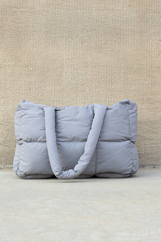 Bruma |Bolso tipo tote acolchado