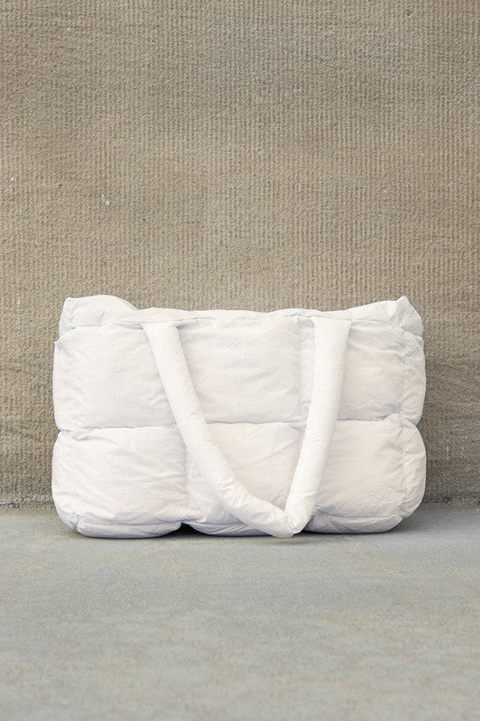 Bruma |Bolso tipo tote acolchado