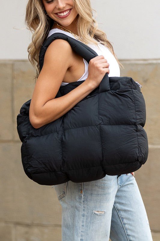 Bruma |Bolso tipo tote acolchado