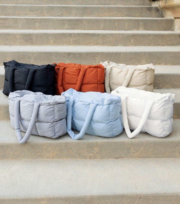 Bruma |Bolso tipo tote acolchado