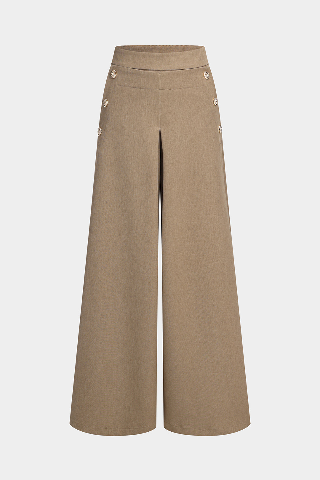 Chloe | Pantalones anchos con fruncidos