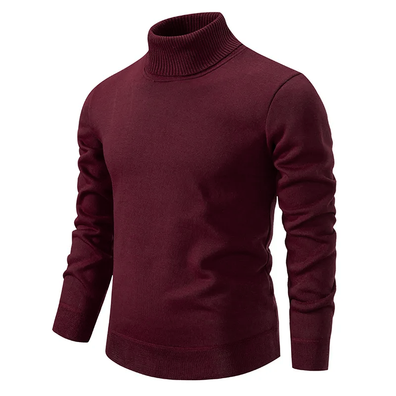 Falcon | Jersey de cuello alto de algodón para hombre